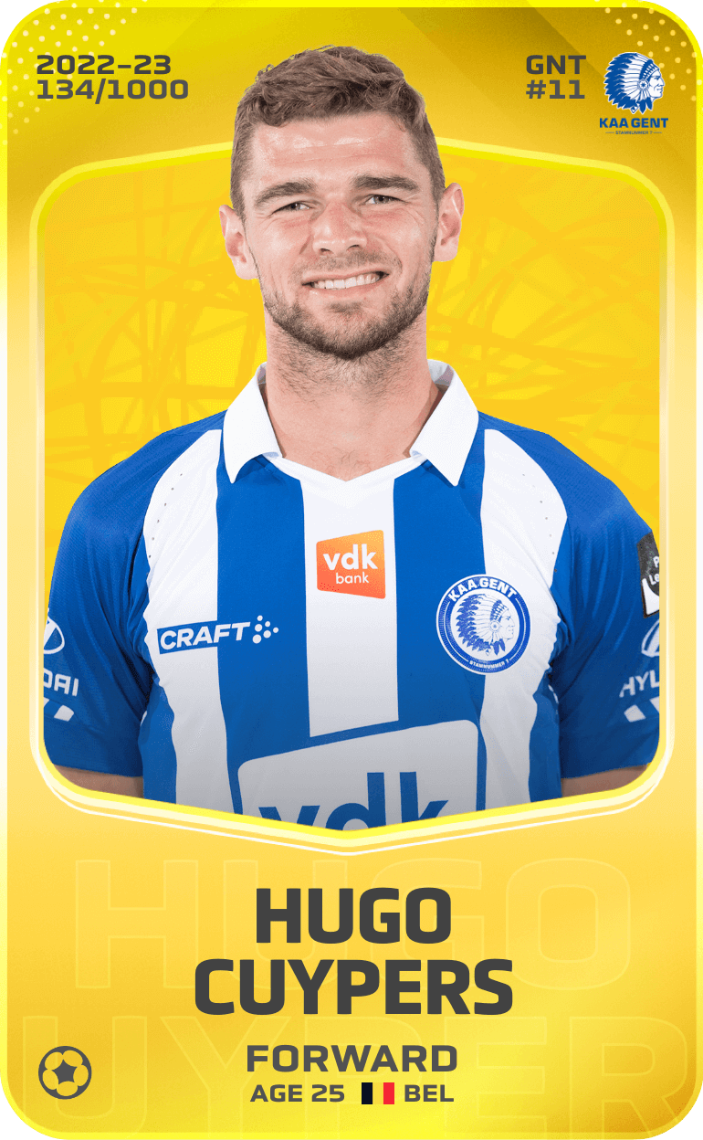 Hugo Cuypers 2022-23 • Limited 134/1000