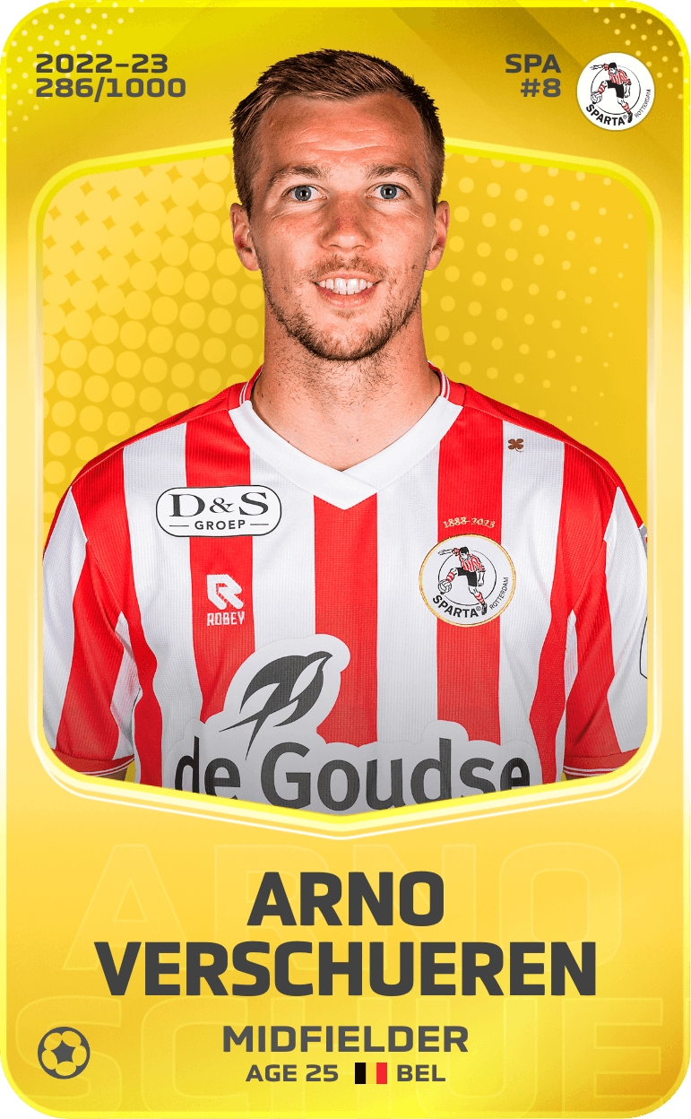 Arno Verschueren 2022-23 • Limited 286/1000