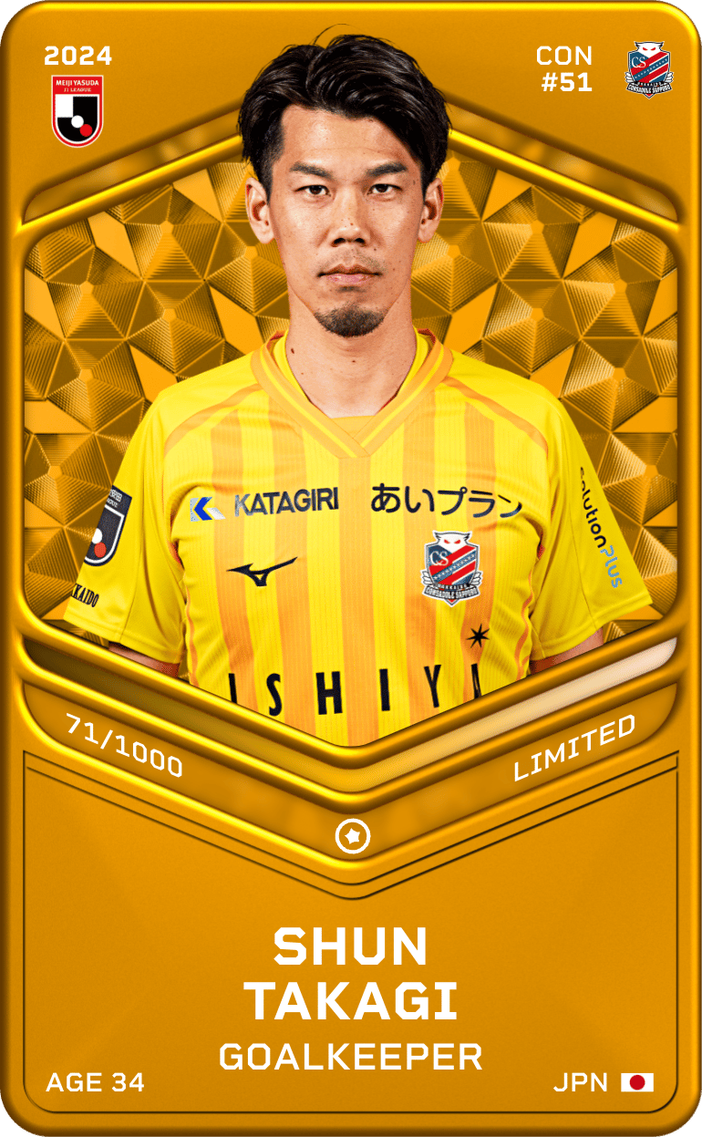Shun Takagi 2024-25 • Limited 71/1000