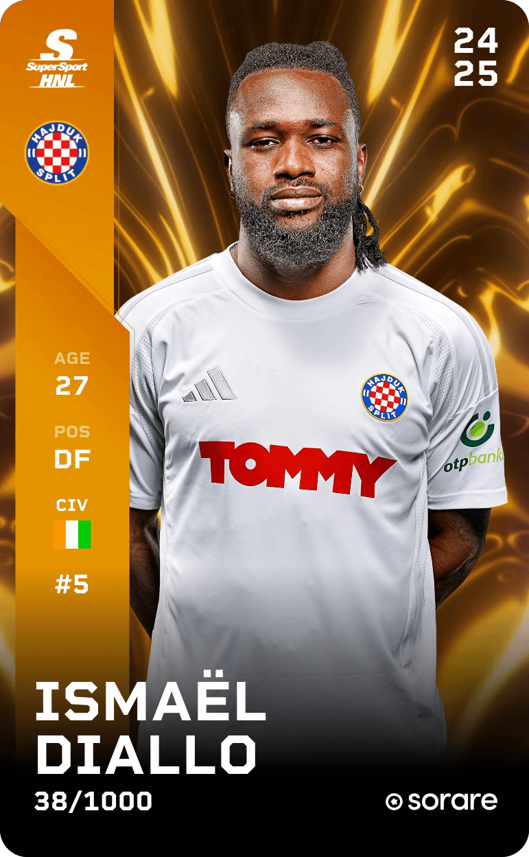 Ismaël Diallo 2024-25 • Limited 38/1000