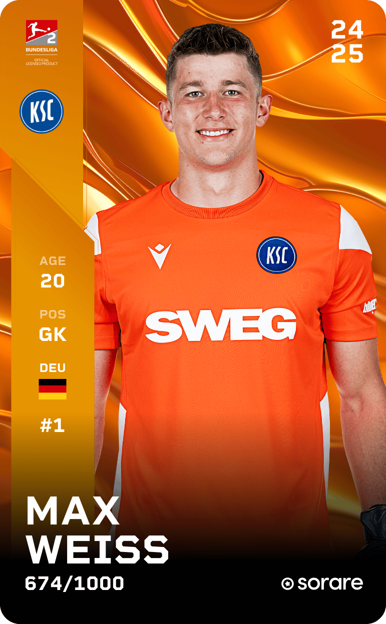 Max Weiß 2024-25 • Limited 674/1000