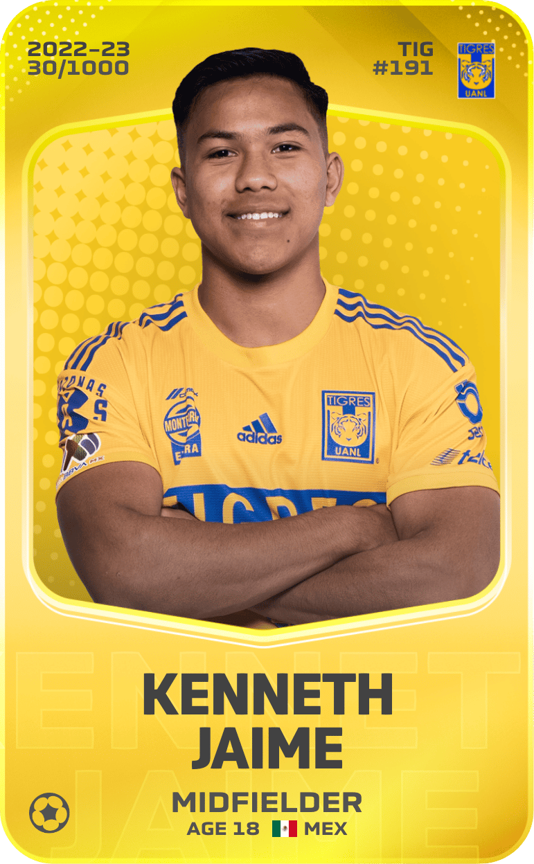 Kenneth Jaime 2022-23 • Limited 30/1000