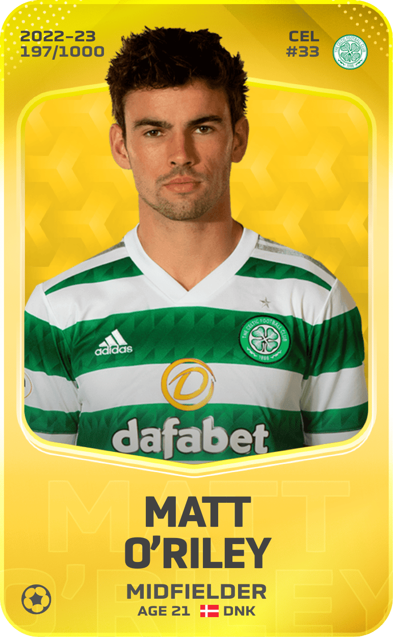 Matt O’Riley 2022-23 • Limited 197/1000