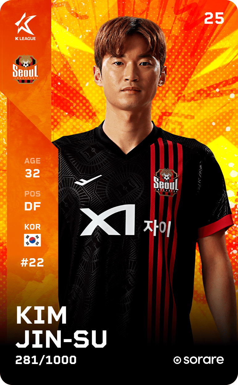 Kim Jin-Su 2025-26 • Limited 281/1000