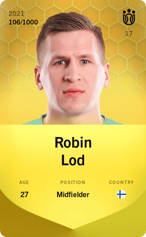 Robin Lod 2021-22 • Limited 106/1000