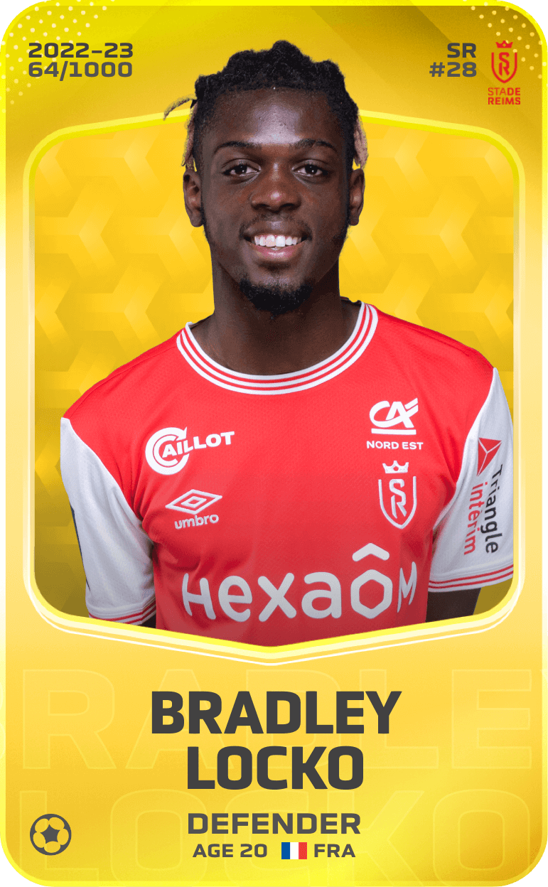 Bradley Locko 2022-23 • Limited 64/1000