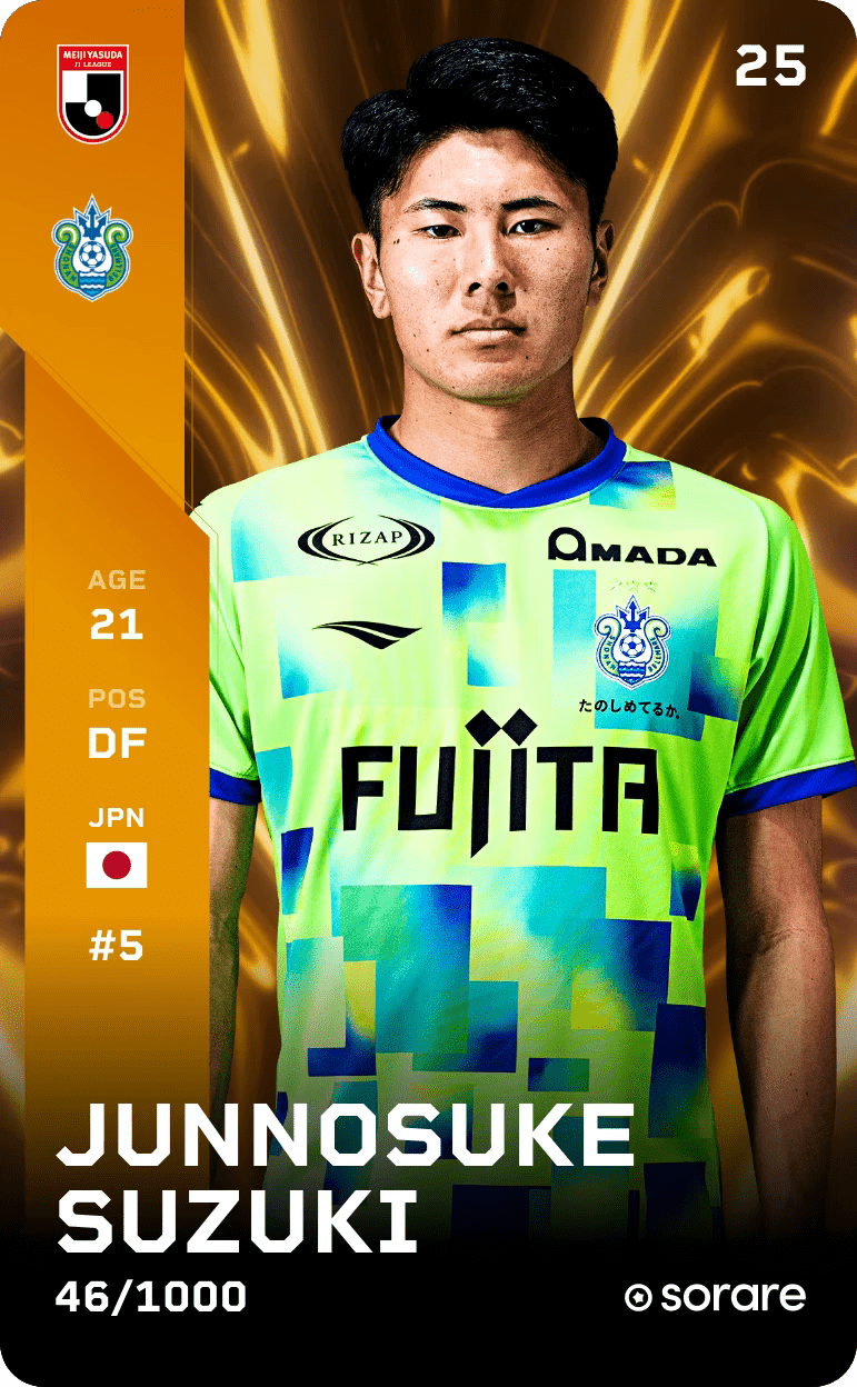 Junnosuke Suzuki 2025-26 • Limited 46/1000