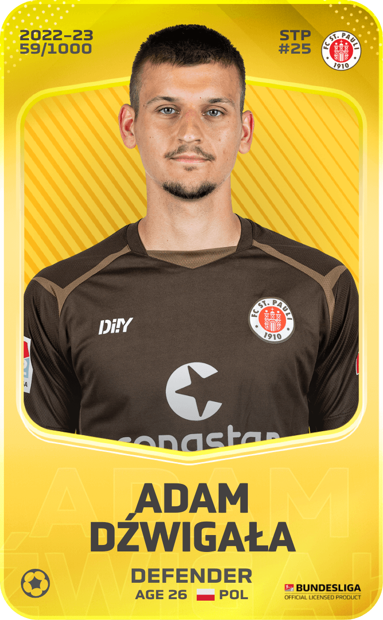 Adam Dźwigała 2022-23 • Limited 59/1000