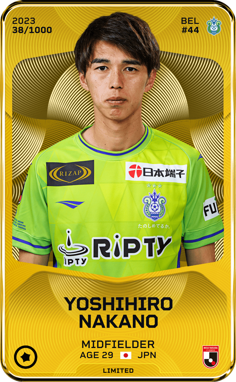 Yoshihiro Nakano 2023-24 • Limited 38/1000