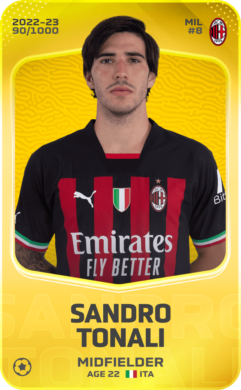 Sandro Tonali 2022-23 • Limited 90/1000
