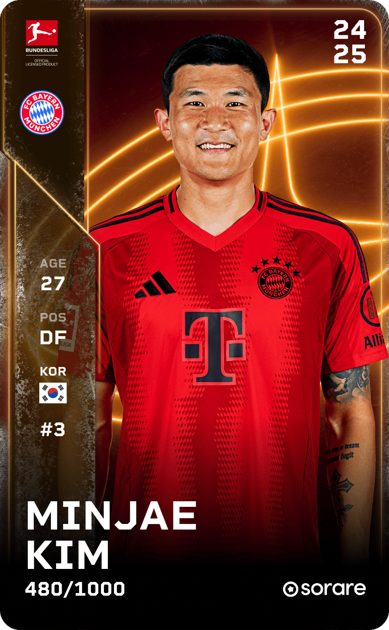 Minjae Kim  2024-25 • Limited 480/1000