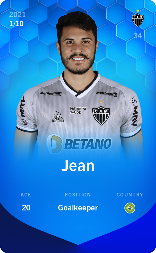 Sorare - Sorare Official - Jean 2021-22 • Super Rare 1/10 - NFT # 61947816407041918324248363647535012826670506548177963599544422763049114501966