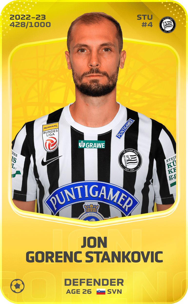 Jon Gorenc Stankovic 2022-23 • Limited 428/1000