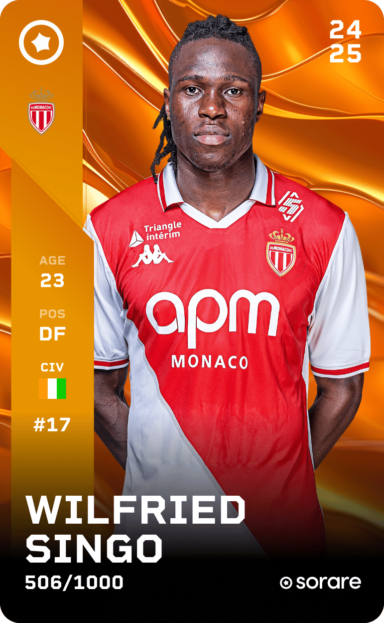 Wilfried Singo 2024-25 • Limited 506/1000
