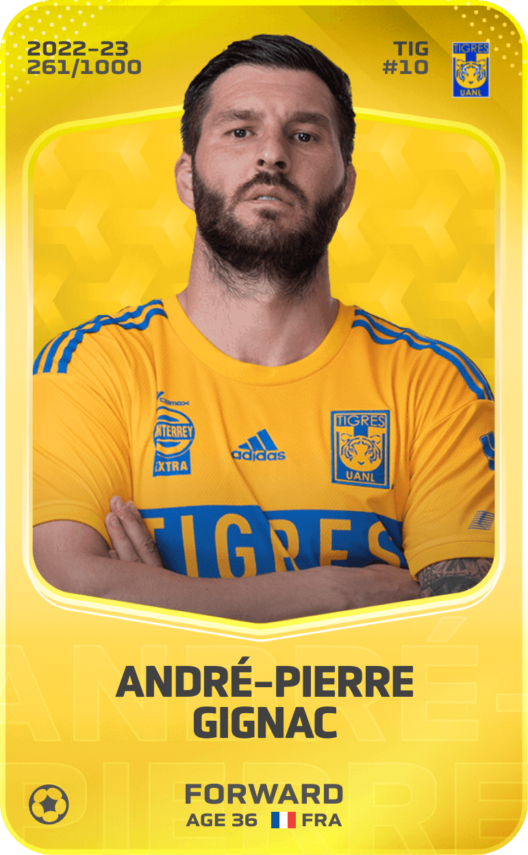André-Pierre Gignac 2022-23 • Limited 261/1000