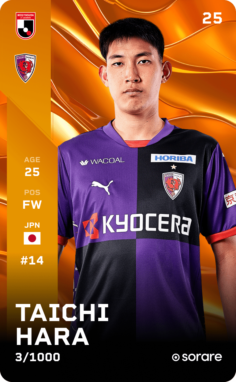 Taichi Hara 2025-26 • Limited 3/1000