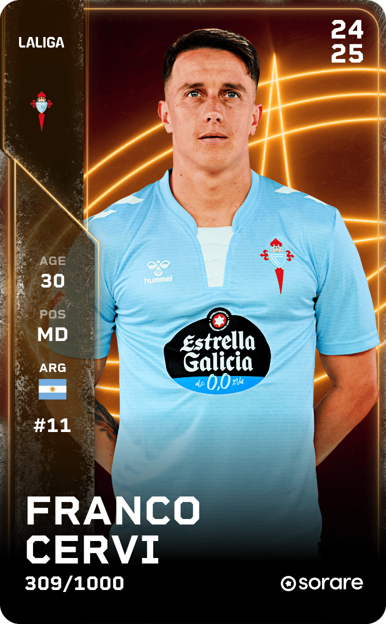 Franco Cervi 2024-25 • Limited 309/1000