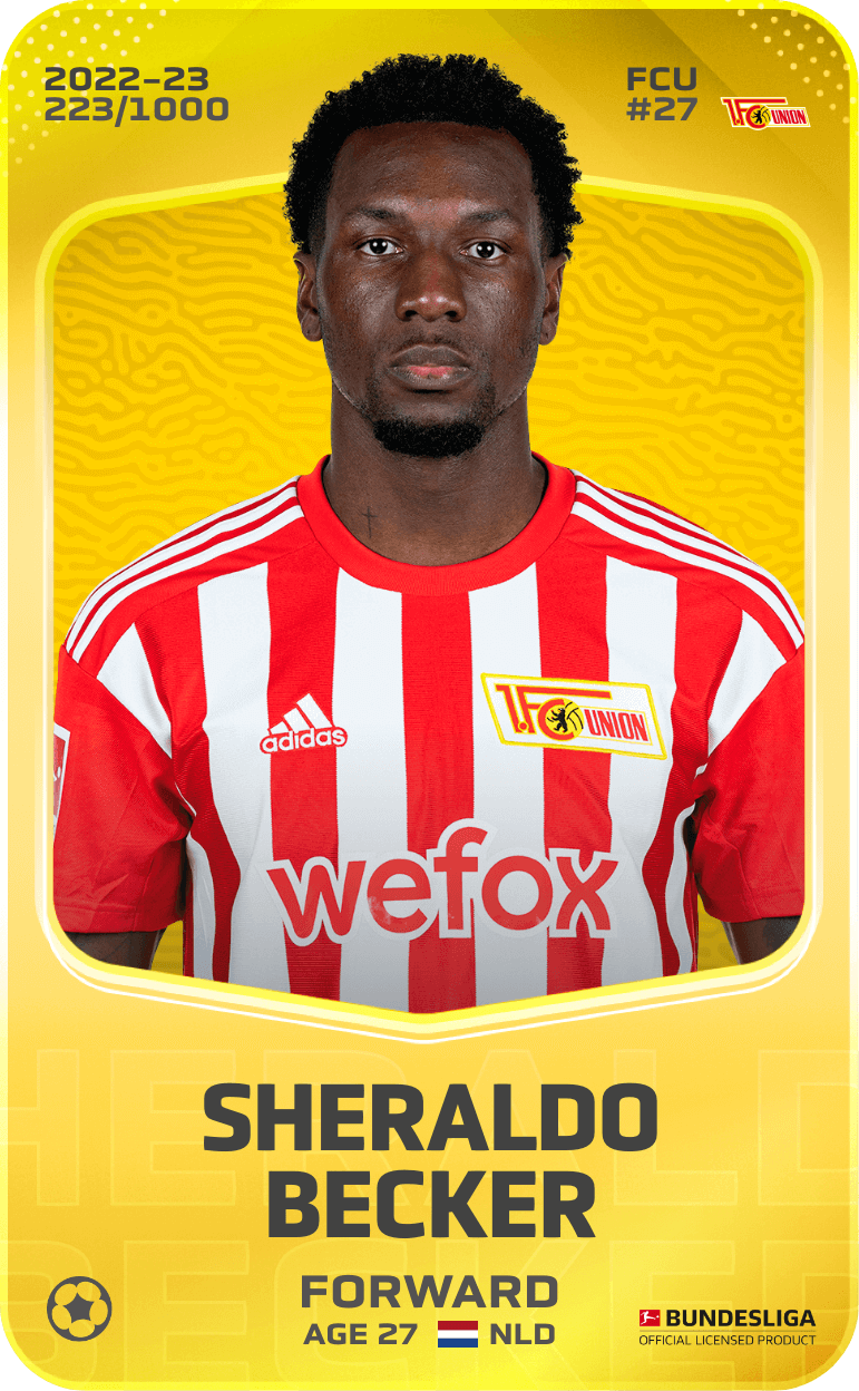 Sheraldo Becker 2022-23 • Limited 223/1000