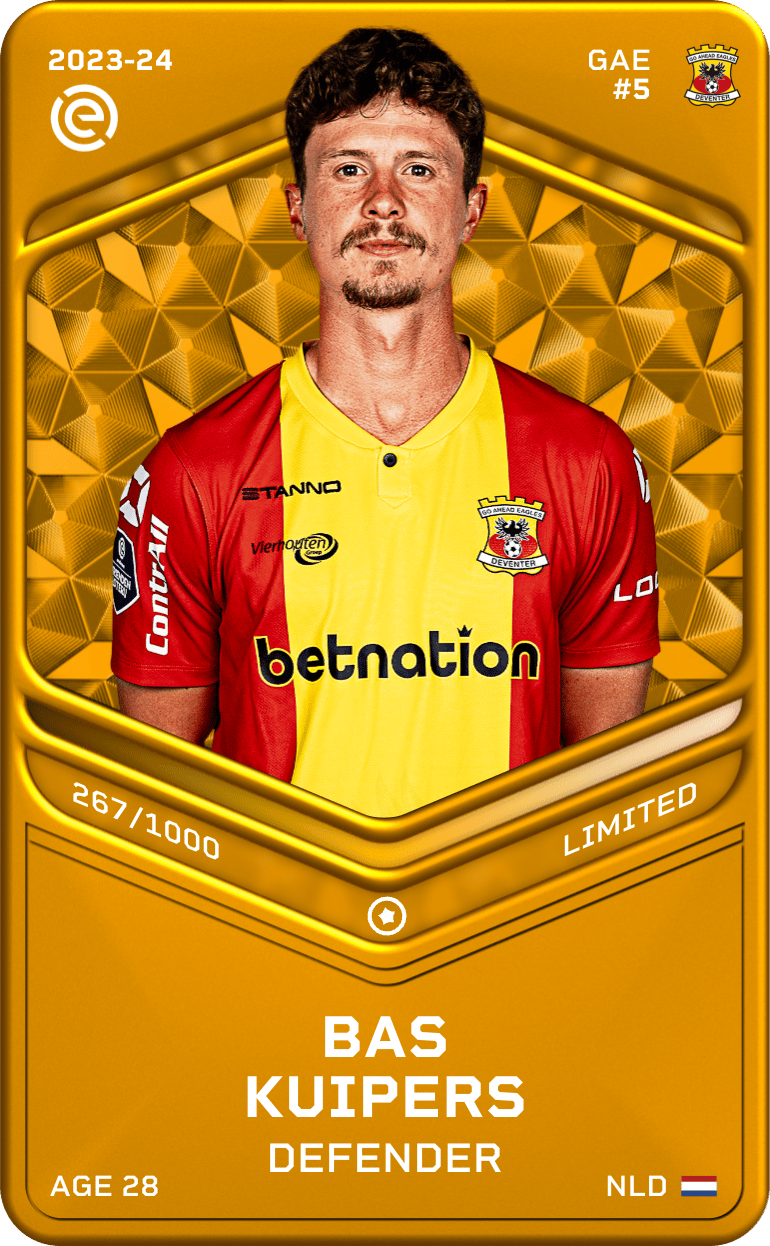 Bas Kuipers 2023-24 • Limited 267/1000