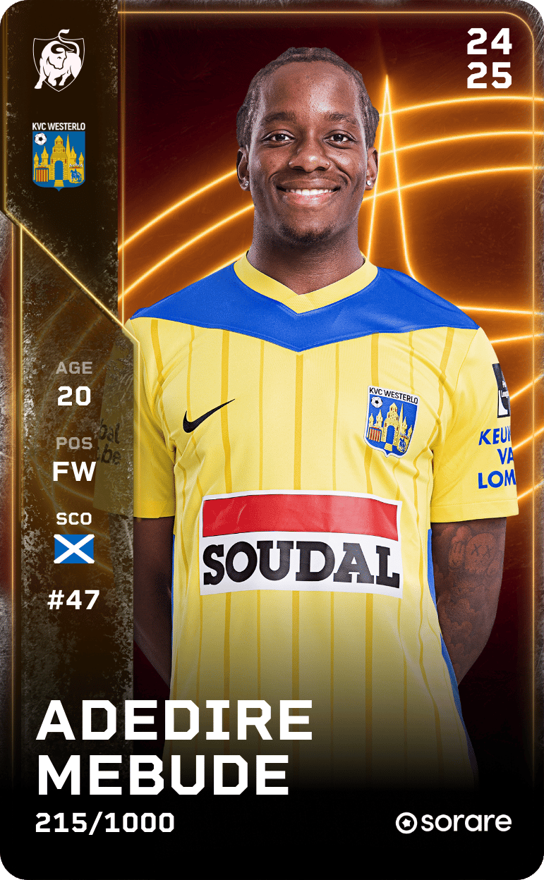 Adedire Mebude 2024-25 • Limited 215/1000
