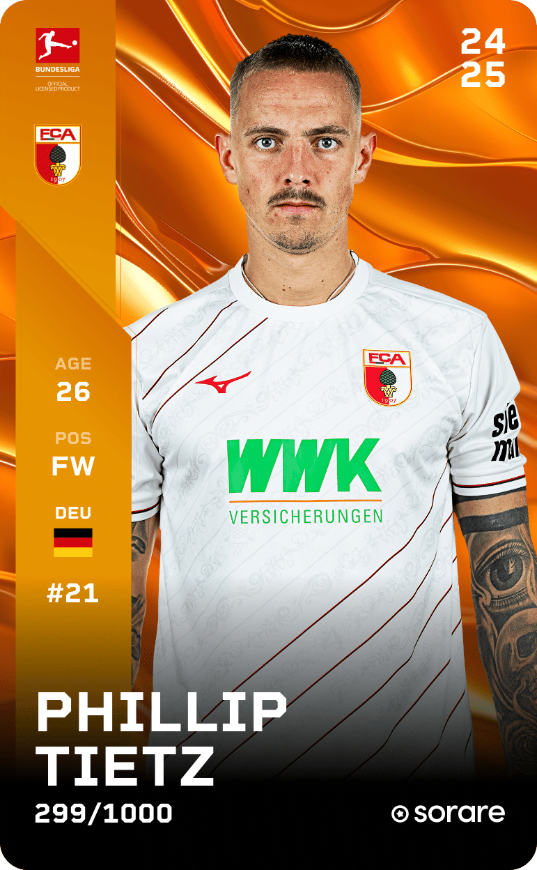 Phillip Tietz 2024-25 • Limited 299/1000