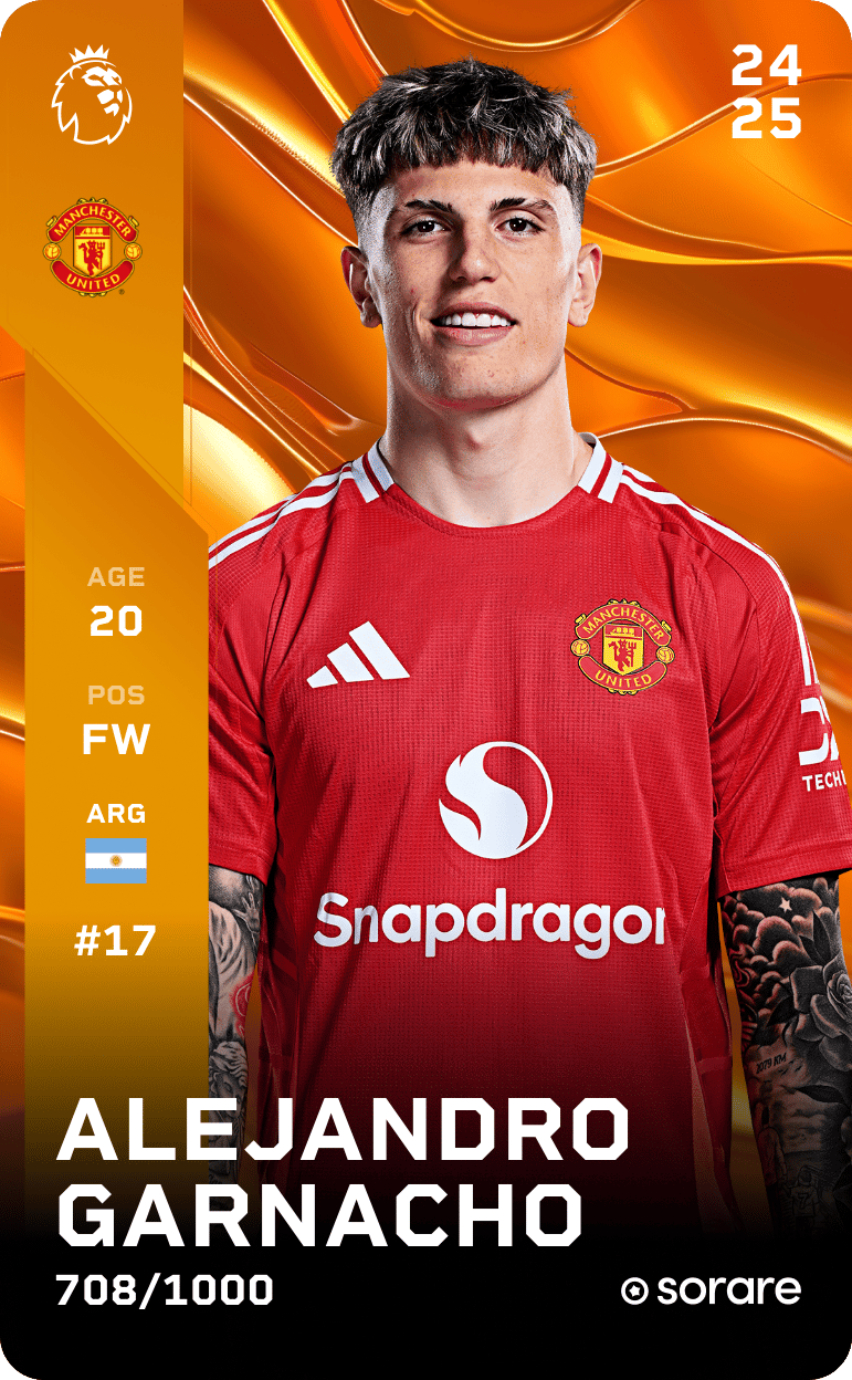 Alejandro Garnacho 2024-25 • Limited 708/1000