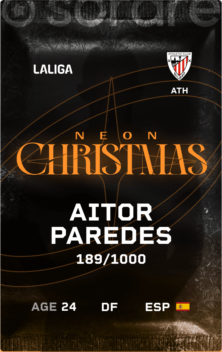Aitor Paredes 2024-25 • Limited 189/1000