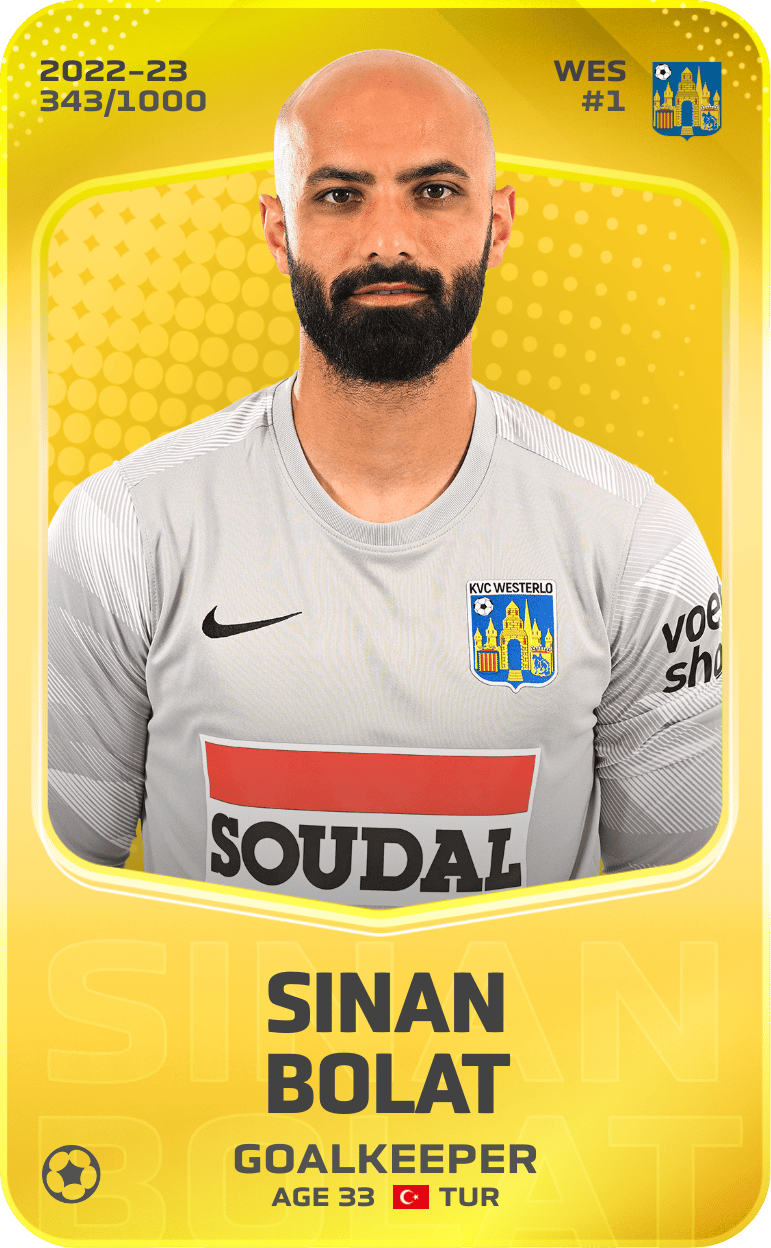 Sinan Bolat 2022-23 • Limited 343/1000