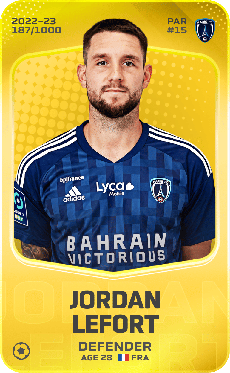 Jordan Lefort 2022-23 • Limited 187/1000
