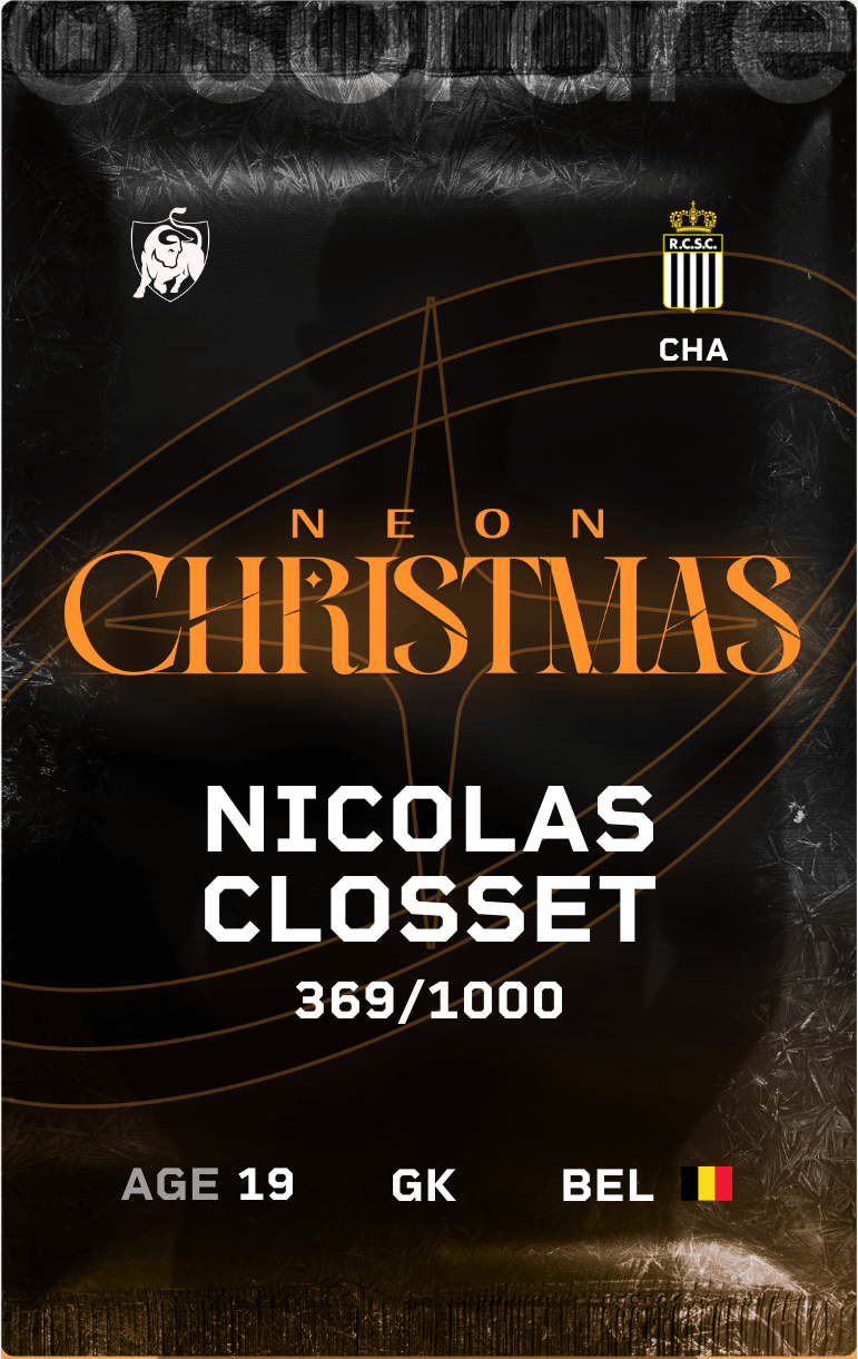 Nicolas Closset 2024-25 • Limited 369/1000