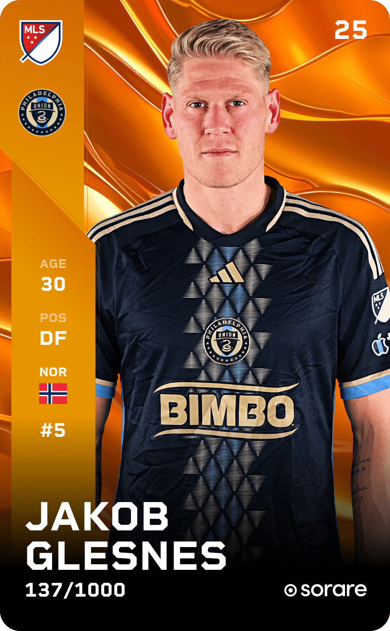 Jakob Glesnes 2025-26 • Limited 137/1000