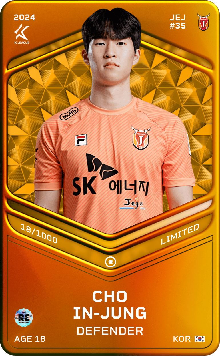 Jo In-Jung 2024-25 • Limited 18/1000