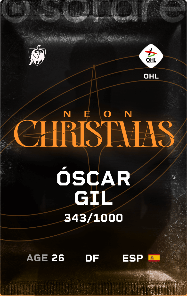 Óscar Gil 2024-25 • Limited 343/1000