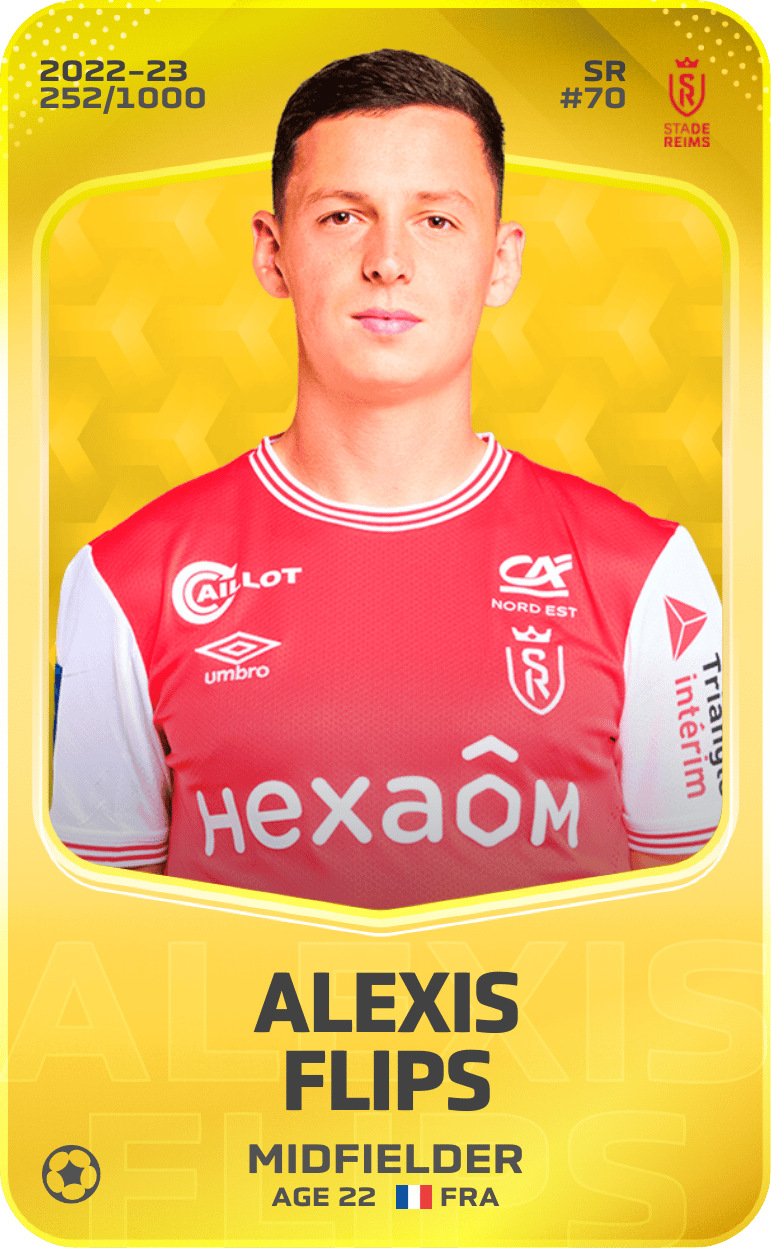 Alexis Flips 2022-23 • Limited 252/1000