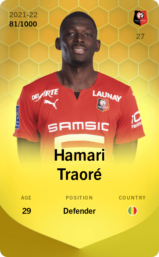 Hamari Traoré 2021-22 • Limited 81/1000