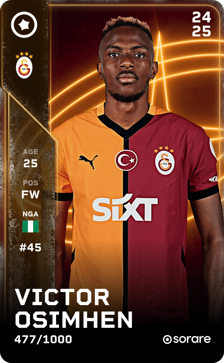 Victor Osimhen 2024-25 • Limited 477/1000
