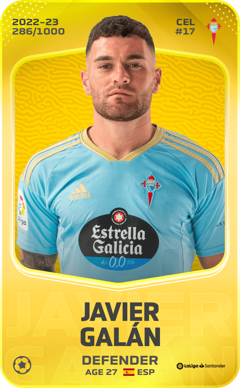 Javier Galán 2022-23 • Limited 286/1000