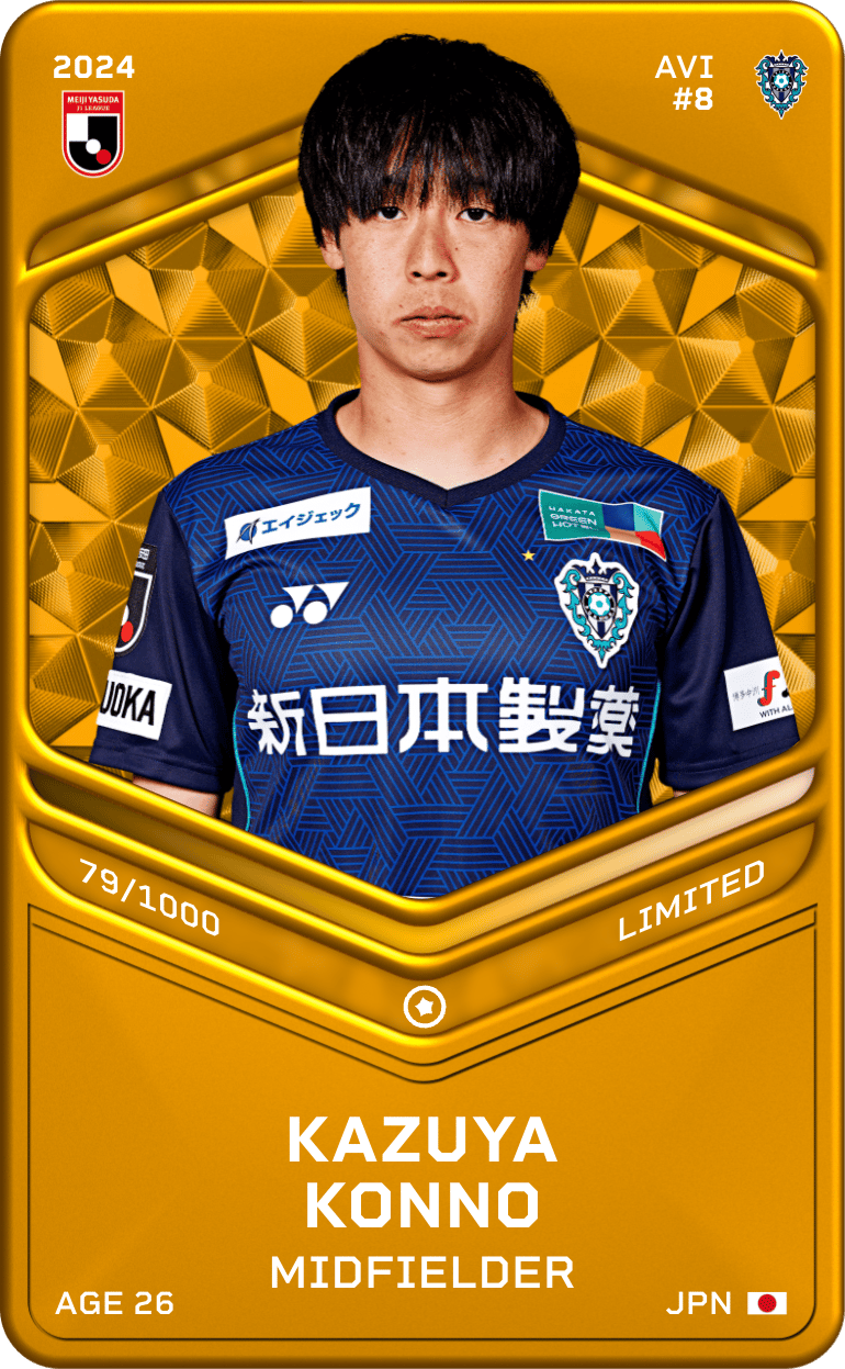 Kazuya Konno 2024-25 • Limited 79/1000