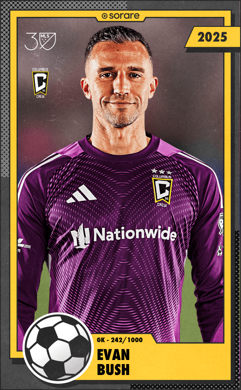 Evan Bush 2025-26 • Limited 242/1000