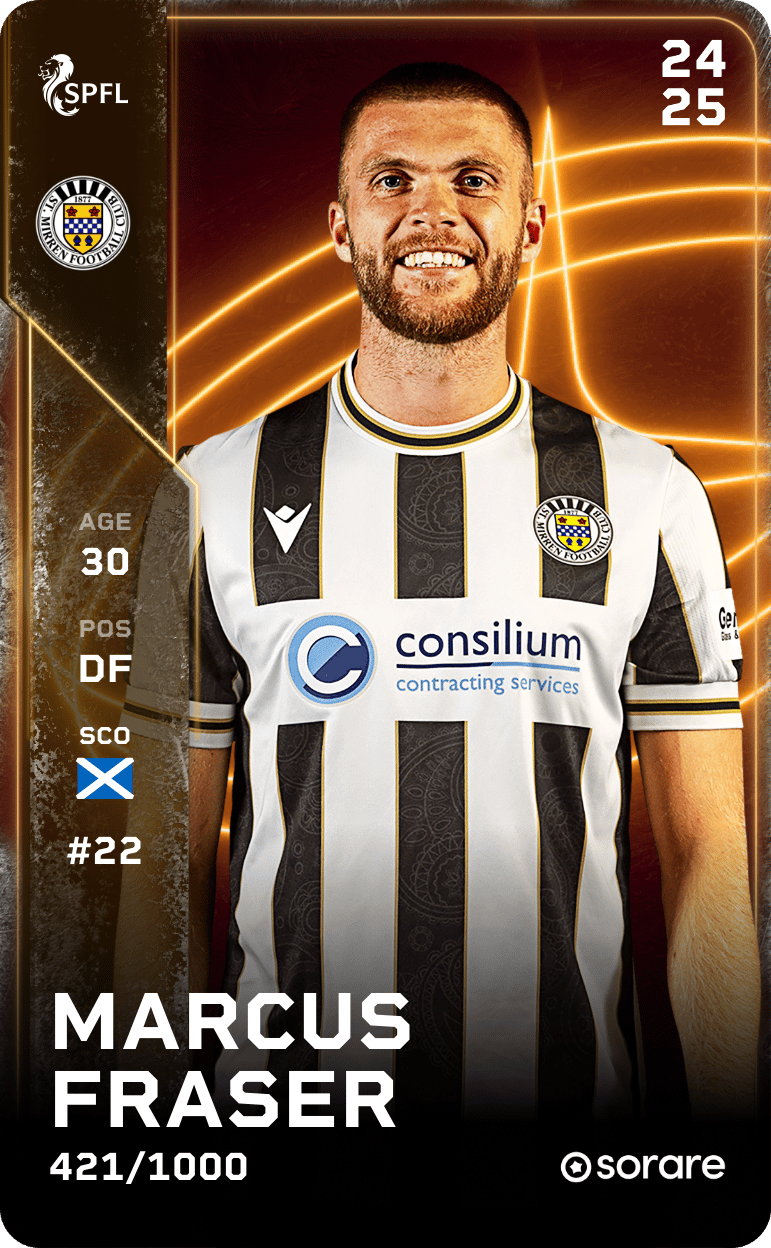 Marcus Fraser 2024-25 • Limited 421/1000
