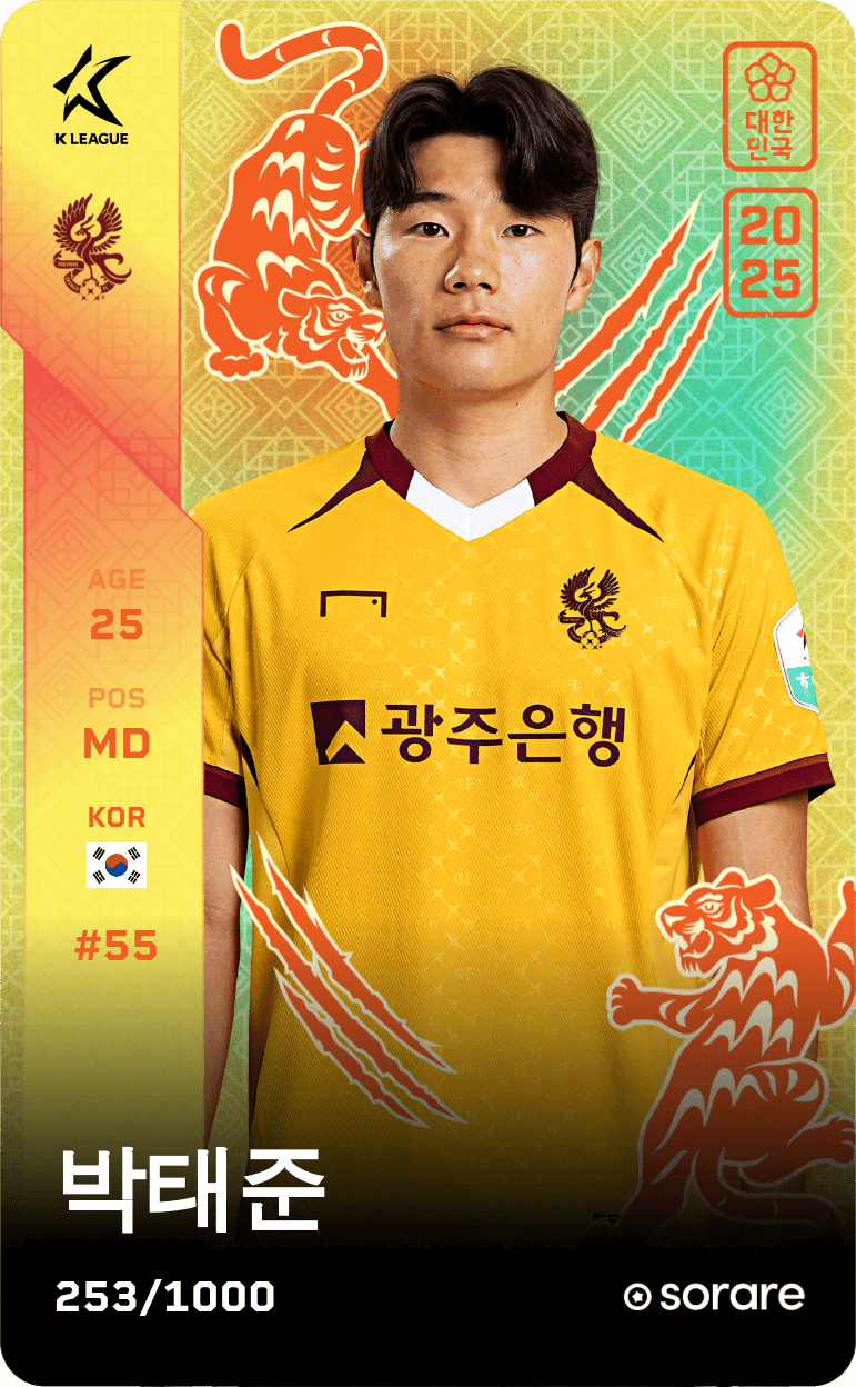 Park Tae-Joon 2025-26 • Limited 253/1000