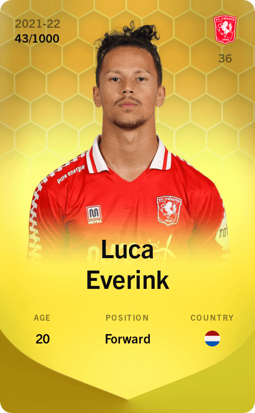 Luca Everink 2021-22 • Limited 43/1000