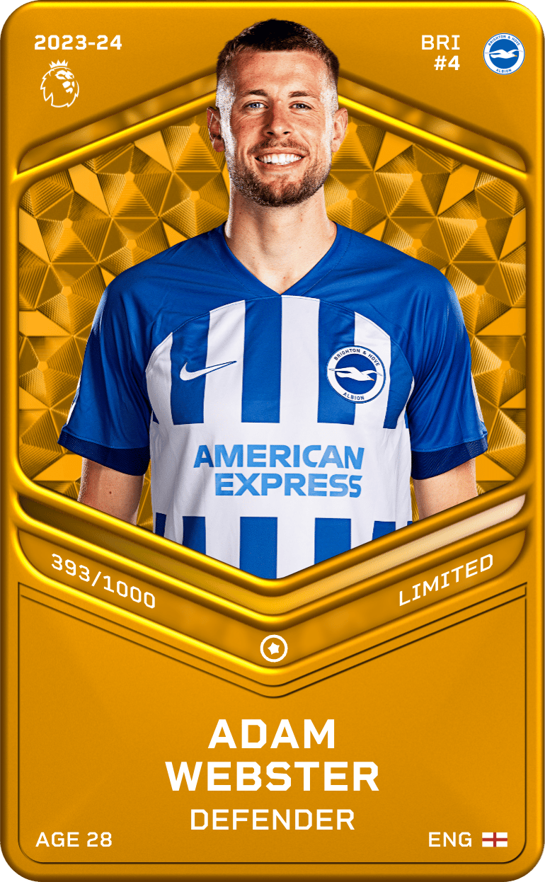 Adam Webster 2023-24 • Limited 393/1000