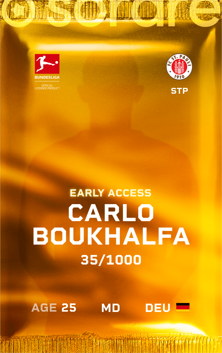 Carlo Boukhalfa 2024-25 • Limited 35/1000