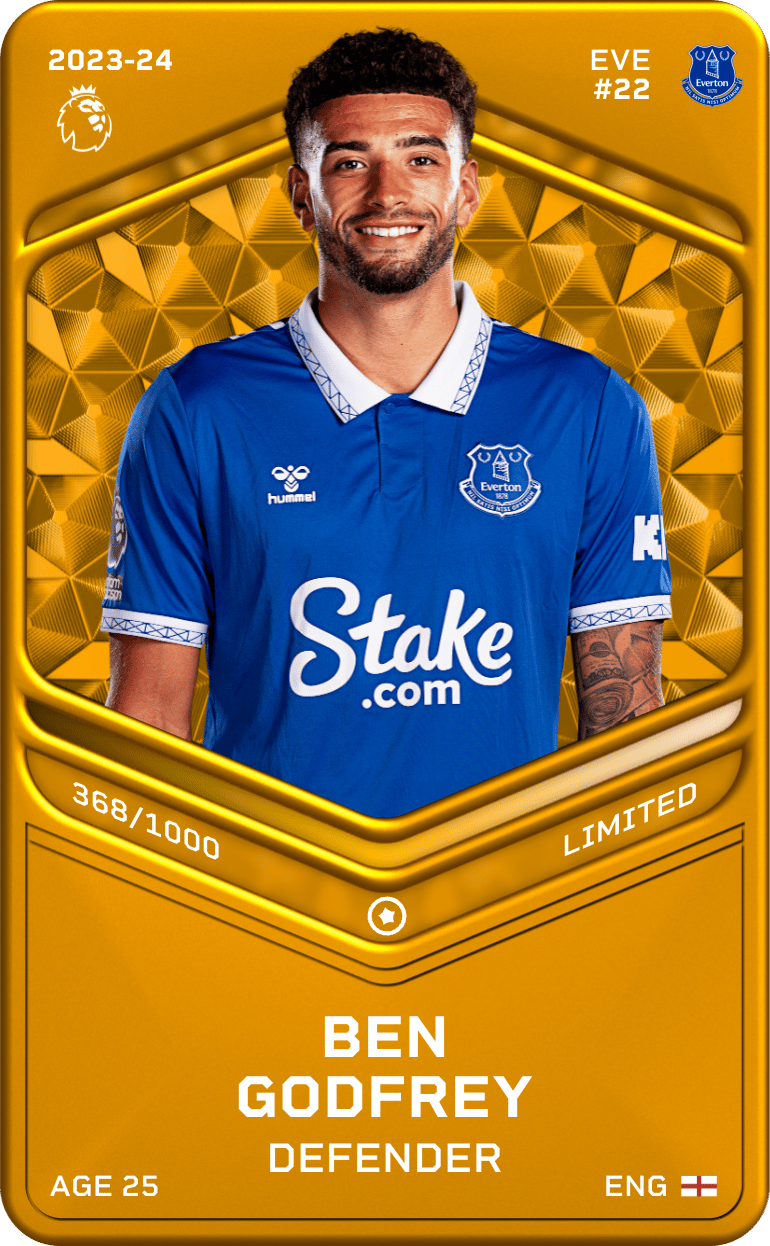 Ben Godfrey 2023-24 • Limited 368/1000