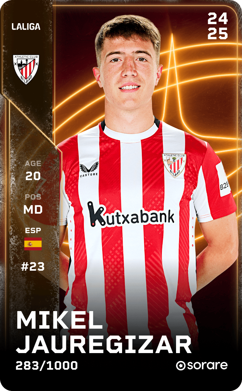 Mikel Jauregizar 2024-25 • Limited 283/1000