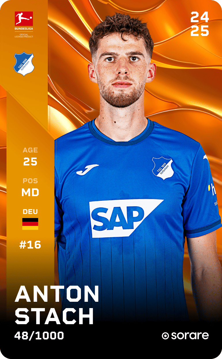 Anton Stach 2024-25 • Limited 48/1000