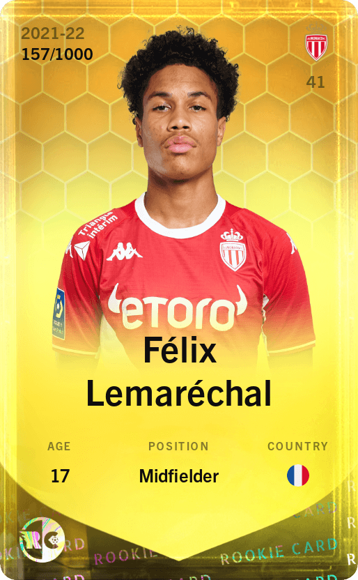 Félix Lemaréchal 2021-22 • Limited 157/1000