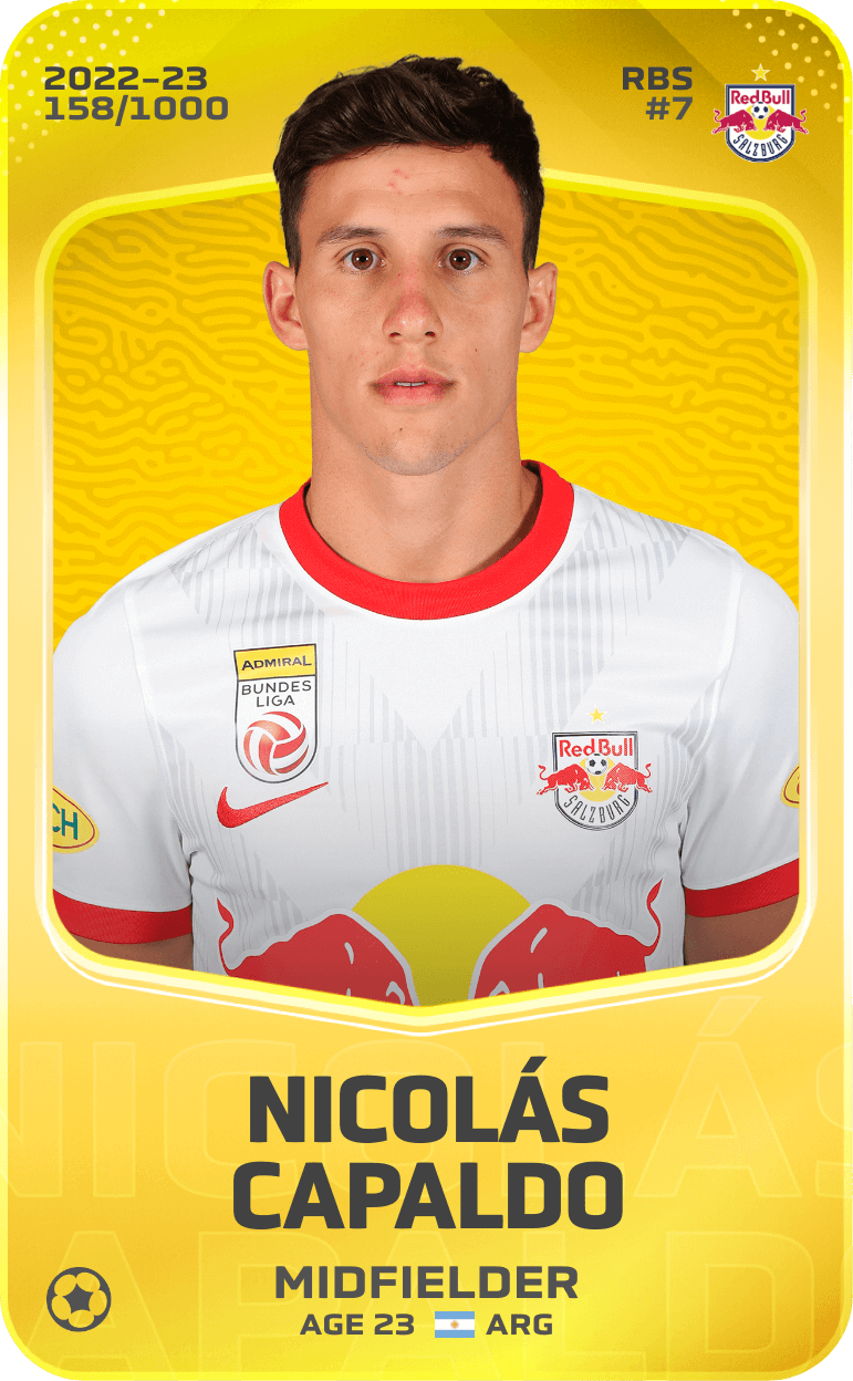 Nicolás Capaldo 2022-23 • Limited 158/1000