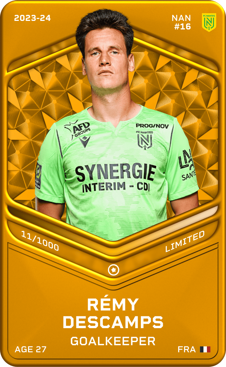 Rémy Descamps 2023-24 • Limited 11/1000
